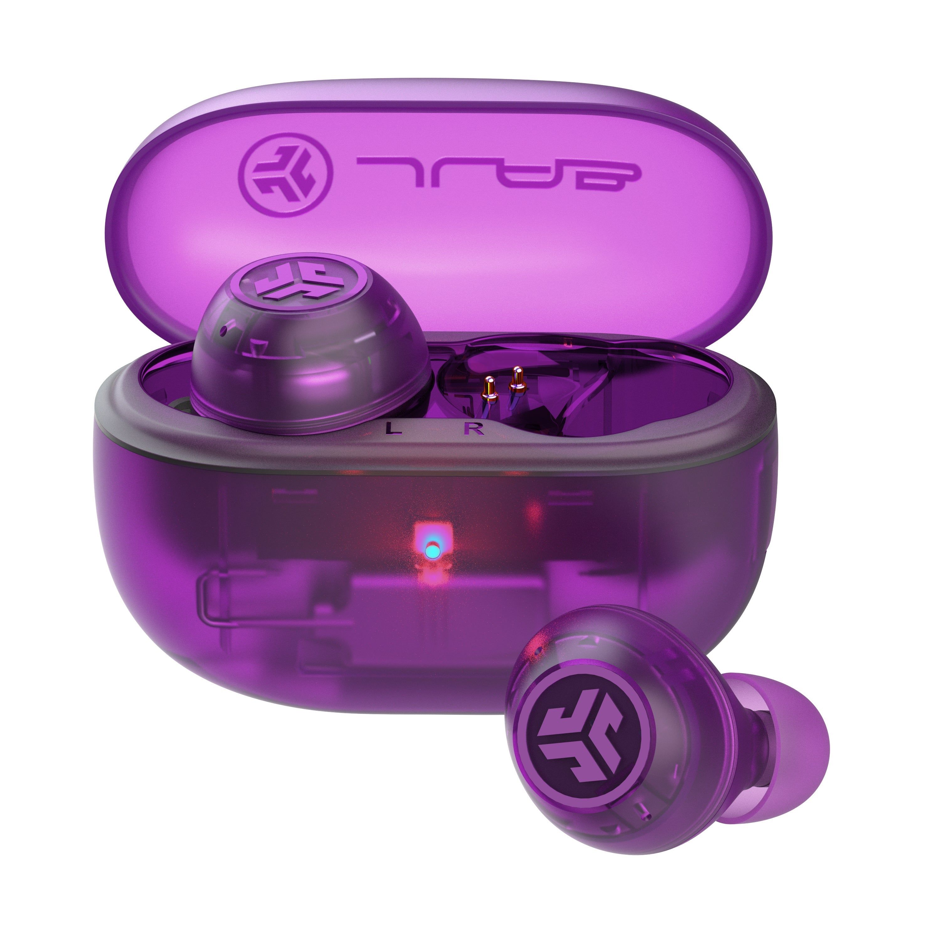 Go Pop ANC True Wireless Earbuds Cloud - Transparent Purple