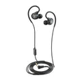 Fit Sport 2 Wired Fitness Earbuds Blue - Black