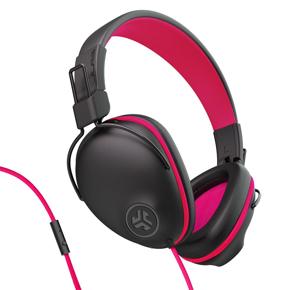 JBuddies Pro Wired Over-Ear Kids Headphone Blue - Pink