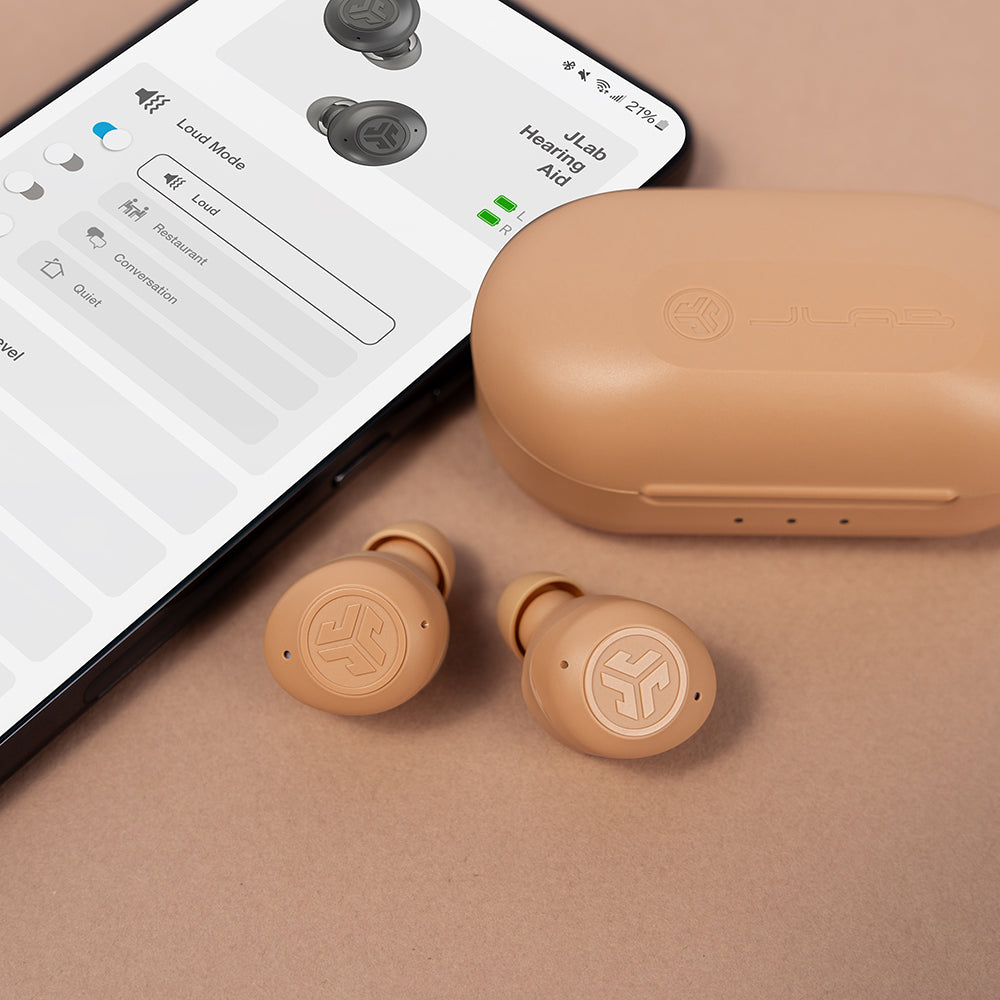 Hear OTC Hearing Aid Beige