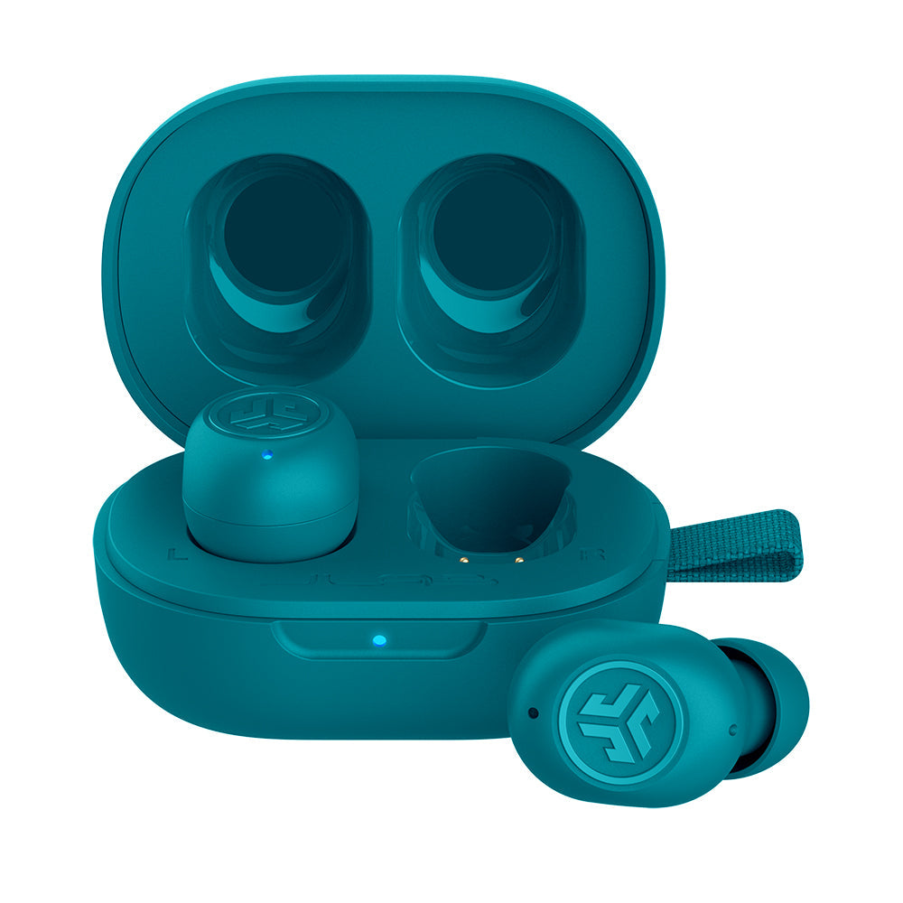 JBuds Mini True Wireless Earbuds Sage Gray - Teal