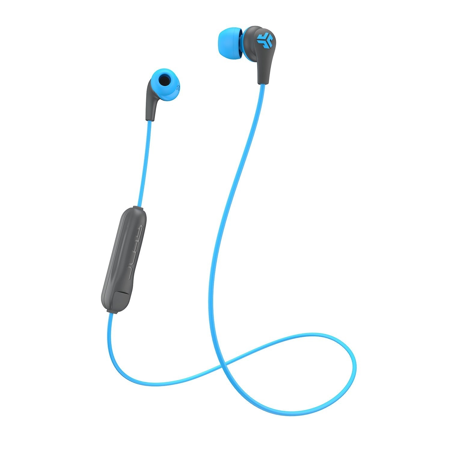 JBuds Pro Wireless Signature Earbuds Purple - Blue/Gray