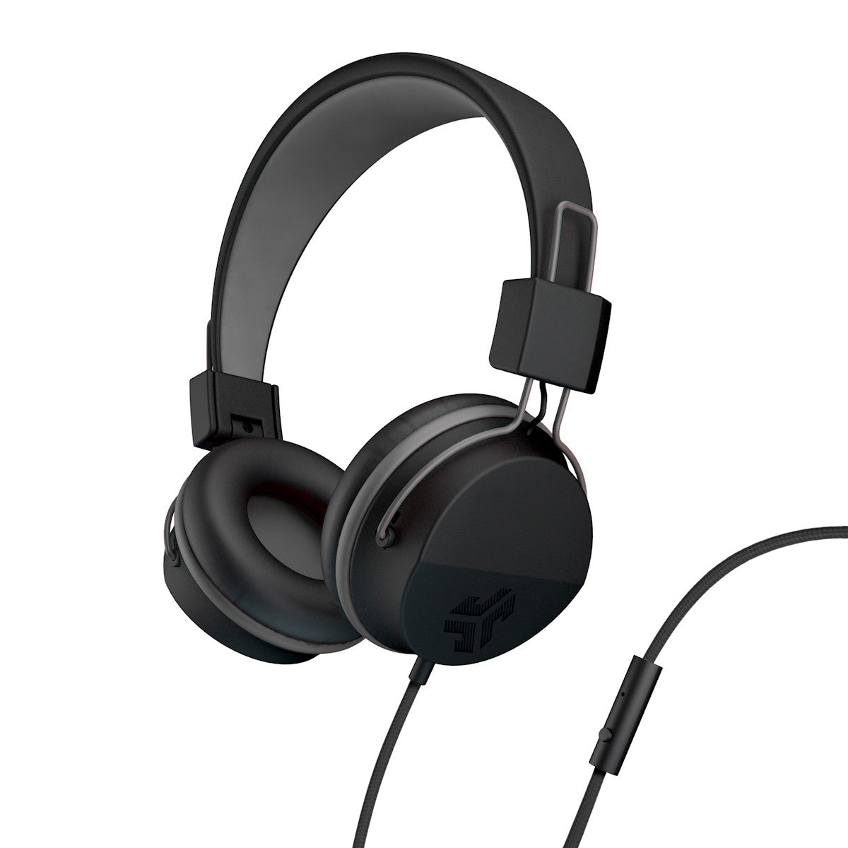 Neon Wired On-Ear Headphones Graphite/Lime - Black