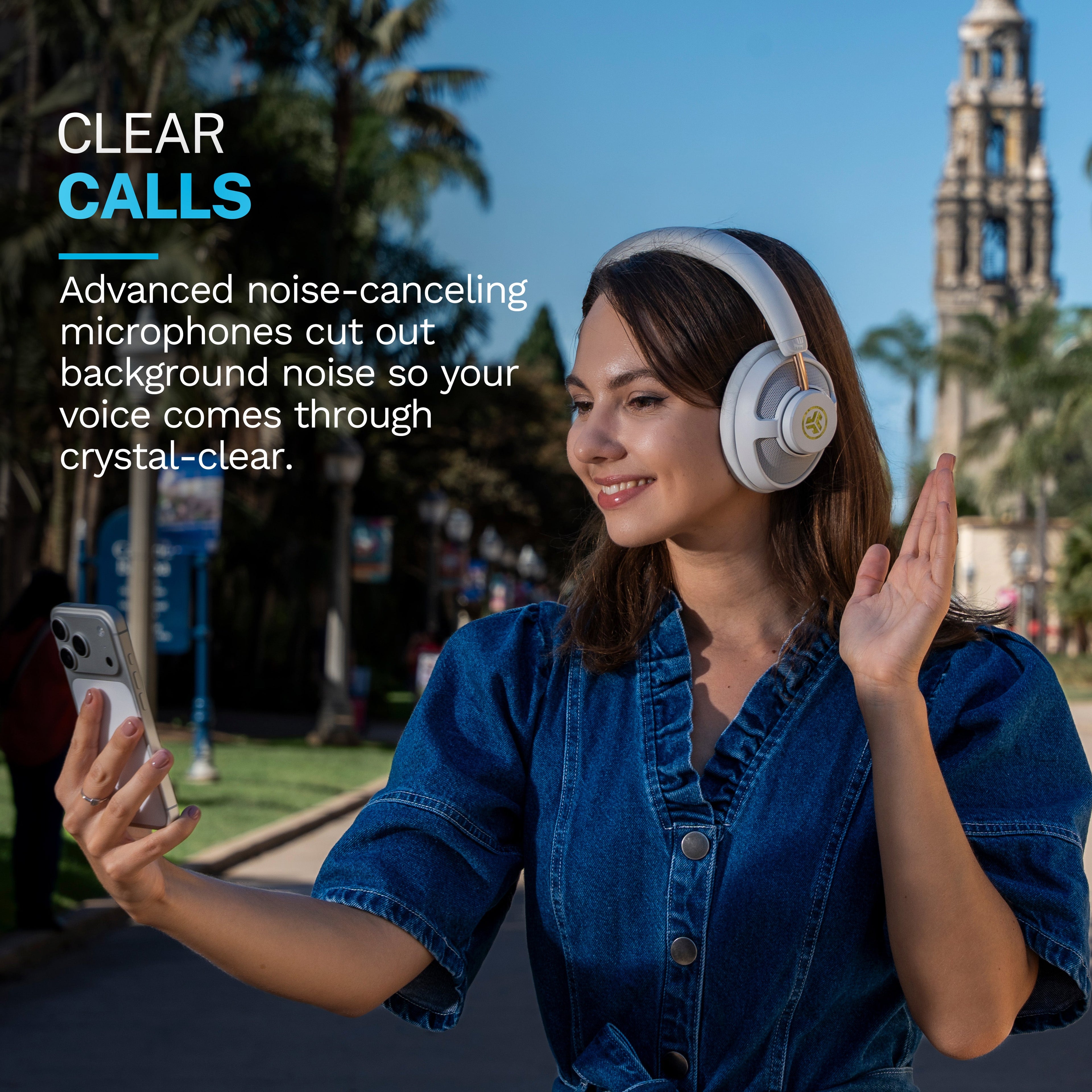 JBuds Open Headphone Open-Ear Wireless Headphones Cloud