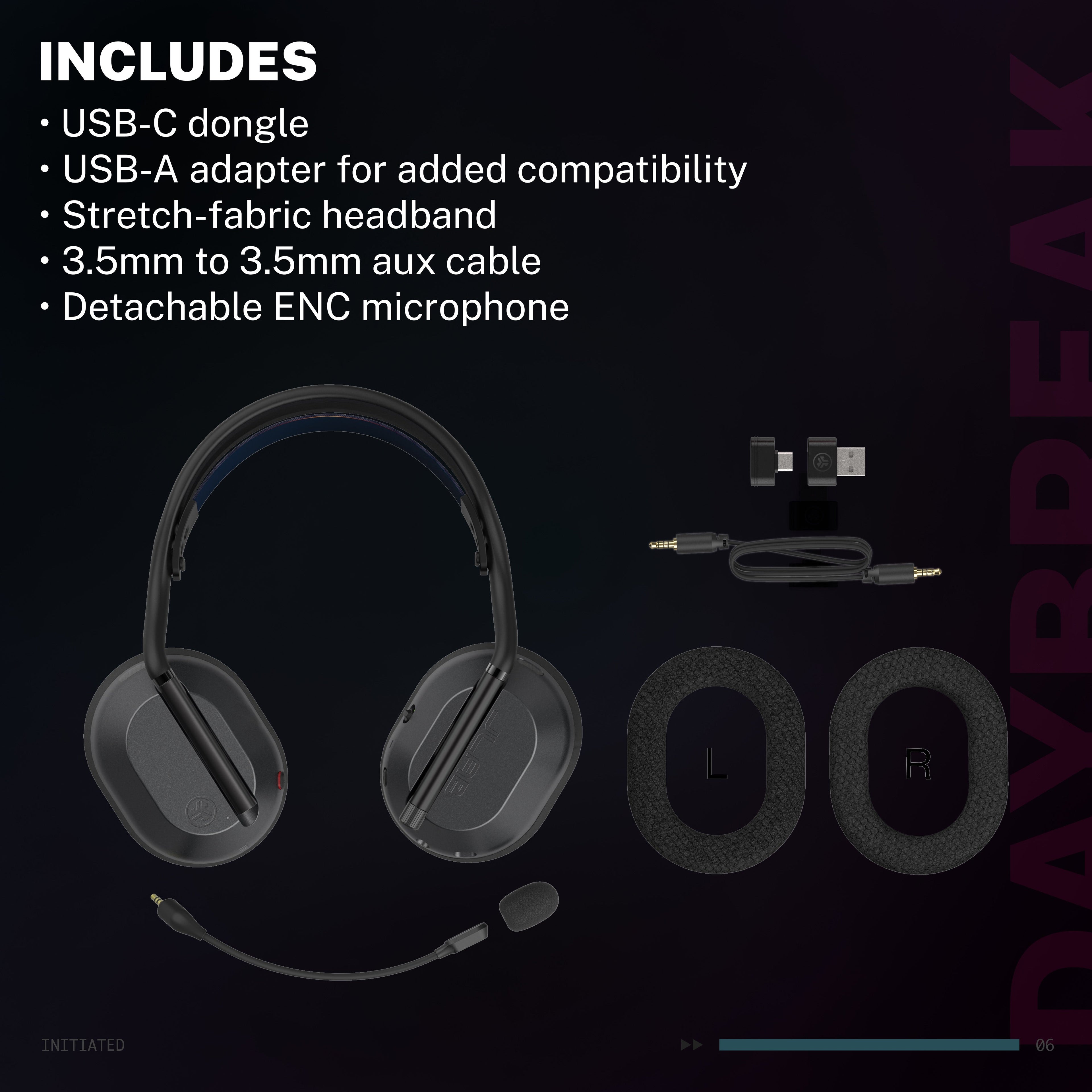 Daybreak Wireless Gaming Headset Black