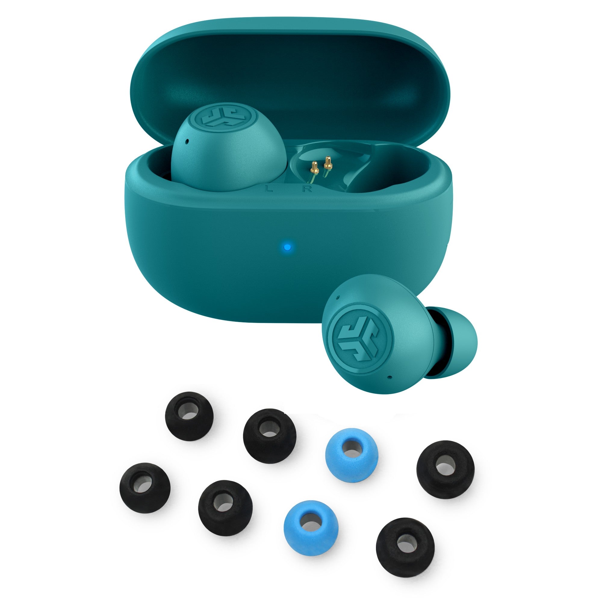 Go Pop ANC Black + Tips - Teal
