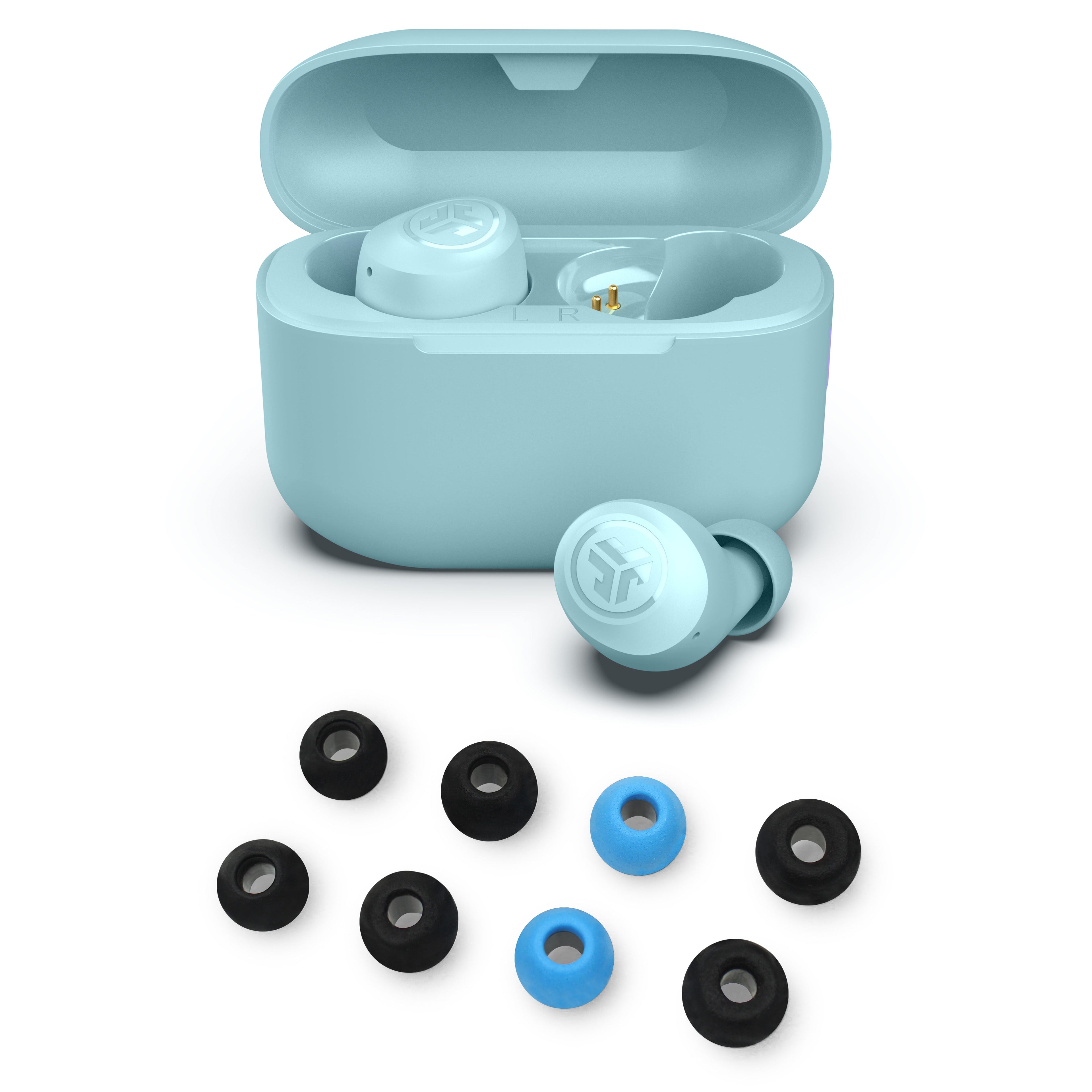 Go Pop+ Cloud Mauve and Cloud Foam Tips Gift Set - Light Blue