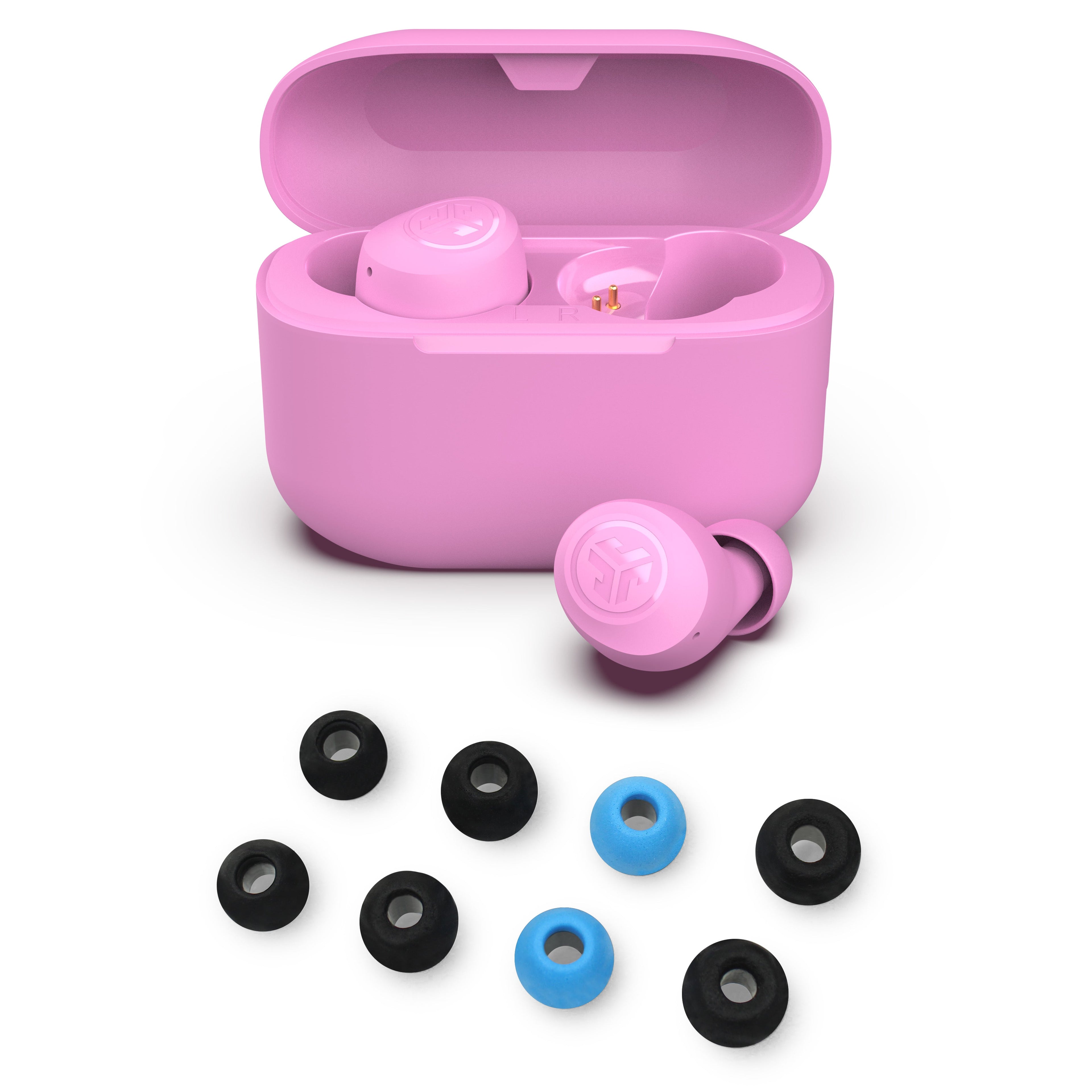 Go Pop+ Cloud Light Blue and Cloud Foam Tips Gift Set - Pink