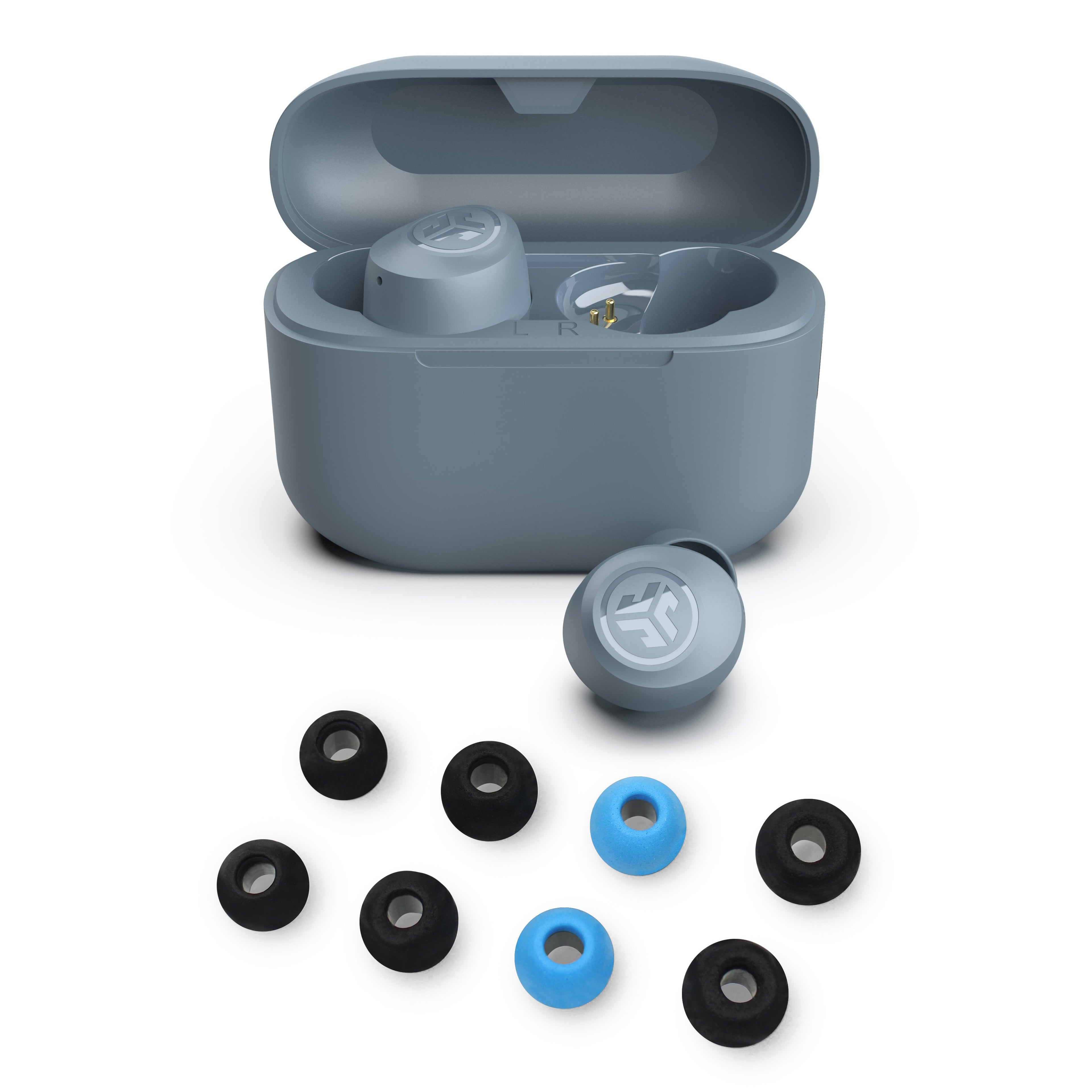Go Pop+ Cloud Light Blue and Cloud Foam Tips Gift Set - Slate