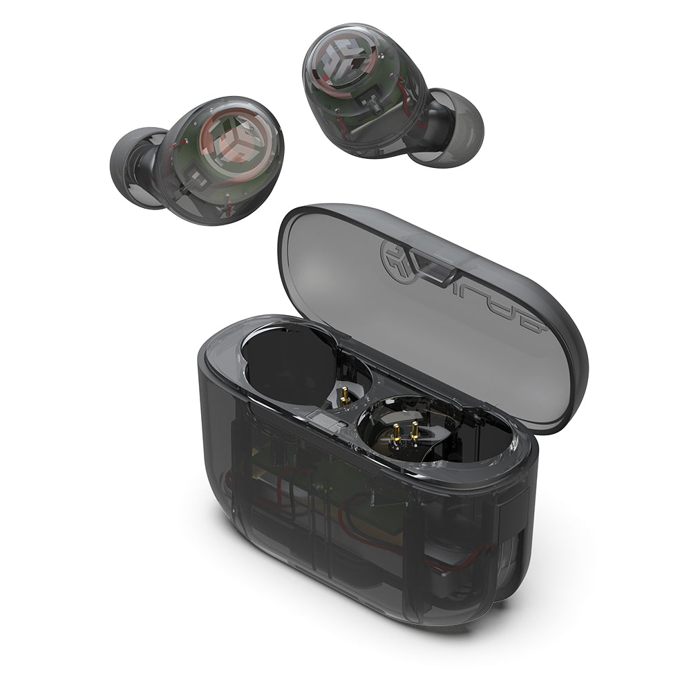 GO Air POP True Wireless Earbuds Navy - GO Air POP True Wireless Earbuds Clear